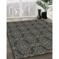 thumbnail image 3 of Ahgly Company Machine Washable Indoor Rectangle Transitional Midnight Gray Area Rugs, 2' x 3', 3 of 7