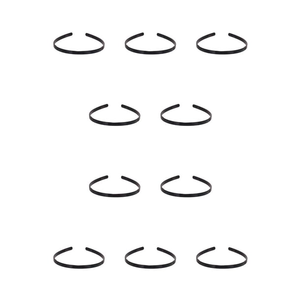 Qarigey Diadema de 10 piezas para niña, diadema personalizada a la moda, banda para el pelo con estilo DIY, banda para el pelo, trabajo, escuela, Accesorio para el cabello Tipo 4 Qarigey AP016446-04