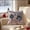 Multicolor,D, variant on 2025 Christmas Pillow Cover 18x18 Inch - Reversible Holiday Throw Pillow Case with Washable Polyester, Cozy Xmas Decor for Sofa/Bed/Tree Skirt DIY