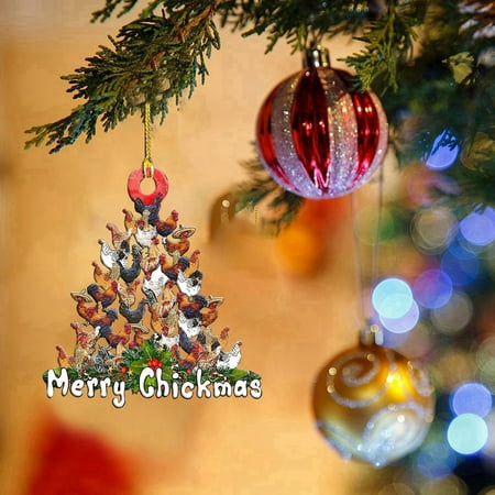 

DYWADE Xmas Door Beads For Doorways Rod Christmas Tree Acrylic Hanging Ornaments Pattern Family Home Christmas Decoration Christmas Hanging Ornaments