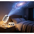 thumbnail image 2 of HD Holographic Night Light Projector, USB Galaxy Ocean Projector, 3 Film Slides, Flexible Gooseneck 2‑in‑1 Projection Night Light, 2 of 9