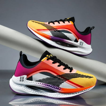 

NAYUKA Carbon Plate Marathon Air Cushion Men Sports Running Shoes Breathable Lightweight Women‘s Comfortable Athletic Nonskid Sneakers