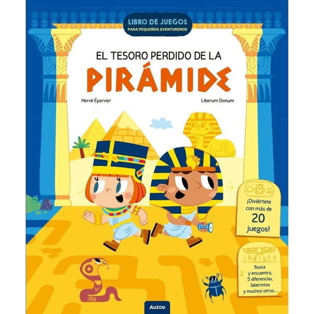 El Tesoro Perdido de la Pirámide Vr Editoras Hervé Éparvier Y Liberum Donum