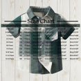 thumbnail image 2 of Boys Cotton Shirts Button-Down Short Sleeve Shirts Casual Summer Plaid Shirts with Pocket, 2 of 9