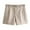 Khaki, variant on aidice Work Shorts for Women Office Loose Summer Casual Comfy Solid Color Dressy Shorts with Pockets
