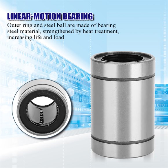 Roulement à Mouvement Linéaire Durable à Haute Précision, Roulement à Bague, pour Machines-Outils d'Automatisation Industrielle LM20UU
