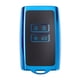 thumbnail image 1 of Funda de llave de coche de silicona TPU azul única para Dacia Duster 3 SUV 2024-2025 - Funda de control remoto de 4 botones, 1 of 6