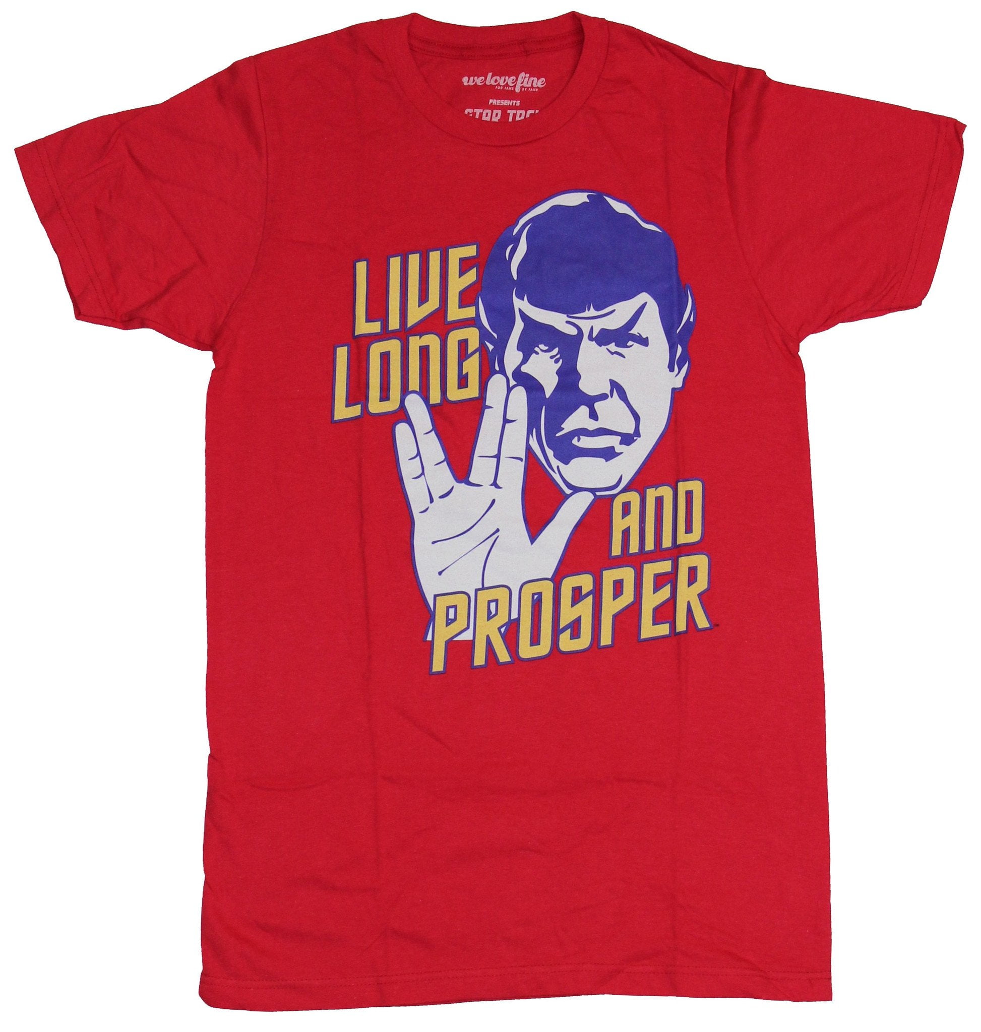 Star Trek la série originale Live Long et Prosper Deltas T-Shirt