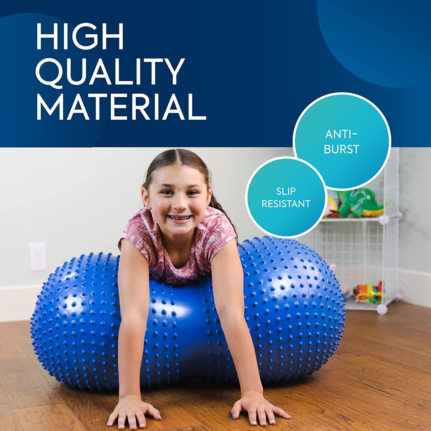 Bouncyband Sensory Peanut Stability Ball