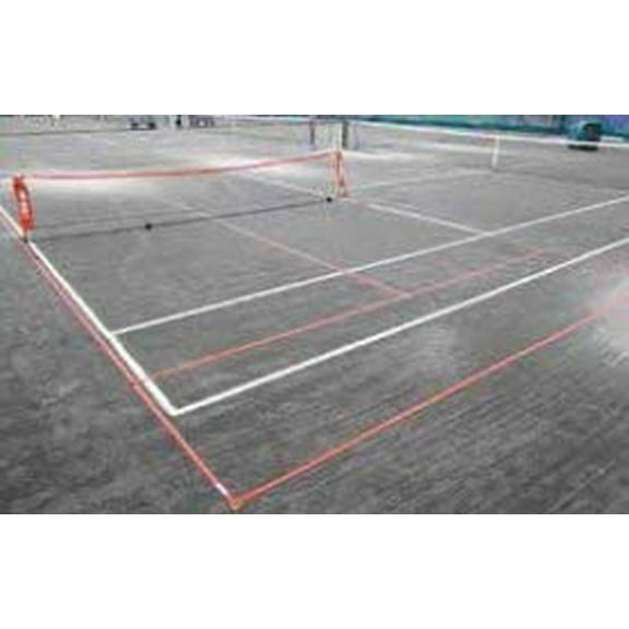 BuyBocceBalls Listing - Tennis/Bocce - 10 & Under Tennis Lines for Har-Tru Courts - 60' Temporary Lines Har-Tru Courts