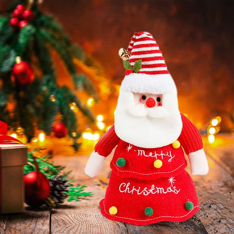 Plush santa on sale claus doll