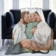thumbnail image 3 of Personalised Blanket Custom Blanket with Photo Text Blanket Personlized Throw Picture Collage Flannel Blankets for Family Xmas Christmas New Year Anniversary Birthday Wedding Gift, 3 of 6