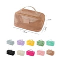 thumbnail image 6 of Large Capacity Convenient High-end Multifunctional Mesh Transparent Wash and Makeup Bag, 6 of 6