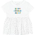 thumbnail image 3 of Inktastic Happy Birthday Mom Girls Baby Dress, 3 of 5