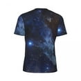 thumbnail image 6 of T Shirt For Men Star Cloud T-Shirt Galaxy Print Trendy Cool Sportswear Short Sleeve Comfortable Tops, 6 of 7
