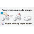 thumbnail image 4 of Moen YB8208 Pivoting Toilet Paper Holder From The Rothbury Collection, 4 of 7