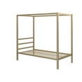 thumbnail image 4 of DHP Modern Metal Canopy Platform Bed Frame, Twin, Gold, 4 of 13