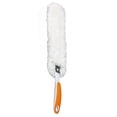 thumbnail image 1 of Varilla para recoger pelo de mascotas, agarre ergonómico cómodo, longitud de limpieza XL, plumero de microfibra para superficies duras, fibras esponjosas antiestáticas, mango extensible para paredes,, 1 of 5