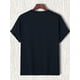thumbnail image 3 of Crew Neck T-Shirt with "Even Jesus Had a Fishing Story" Print, Casual Knit Fabric Tee with Slight Stretch for Summer - Regular Fit, 3 of 8