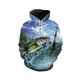 thumbnail image 4 of Sudadera con capucha para hombre, diseño de peces, estampado 3D, para amantes de la pesca, informal, de manga larga, ropa deportiva de gran tamaño, 6XL, 4 of 5