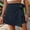 Blue, variant on Ladies Fashion Casual Solid Color Border Texture Design Solid Color Culottes Swimsuit with Skirt Full Bed Skirt with Split Corners Denim Mini Skirt Two Piece Skirt Outfits for Women Skirt plus Size