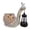 A002- Style B, variant on Garden Decorations Outdoor, Patio Garden Planter, Whimsical Garden Decor, Patio Lights Outdoor Waterproof, 1Pc Snail-Shaped Terracotta Style Statue with Hanging Solar Lantern,