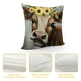 thumbnail image 4 of Shiartex  Cow Farmhouse Pillow Covers Fall Brown Decorative Pillows for Couch Rustic Outdoor Pillows Case,Throw Pillow Cover for Living Room Bedroom Cushion Covers for Home Decor, 4 of 5