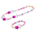thumbnail image 2 of Amosfun 1 Set Wooden Children Jewelry Set Unicorn Beads Colorful Necklace and Bracelet Gift for Party Birthday, 2 of 4