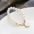 thumbnail image 7 of Tnobhg Cup Pendant Personalized Imitation Pearl Charm Stylish Name ID Letter Handle Keychain for Water Bottle Bag, 7 of 7