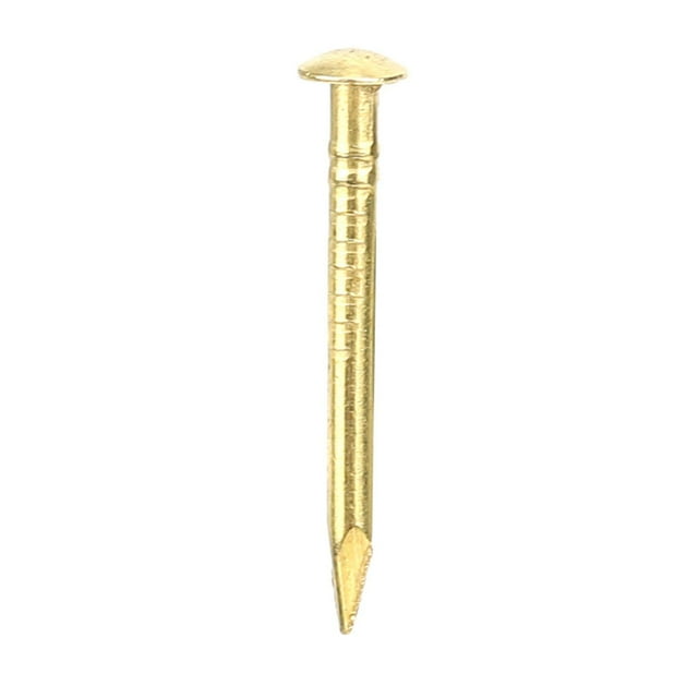 100Pcs Round Head Nail Brass Furniture Hinge Hardware Accessories 10mm/15mm/18mm/22mm18mm Length