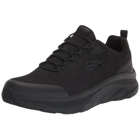 Skechers Men's Skechers Men's Flex Advantage Slip Resistant Sr Mcallen Slip on Work Shoe, Black, 13 Wide