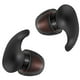 thumbnail image 1 of Tapones de Oídos Reutilizables de Silicona Suave Negro, Invisibles y en Forma, 32dB para Dormir y Co, 1 of 7