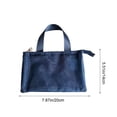 thumbnail image 3 of Rewenti Handheld Mesh toiletry Bag Makeup Product Sorting and Storage Travel Portable Compartment Storage Bag, 3 of 6