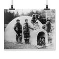 thumbnail image 2 of Print: Eskimo Family And Their Igloo From Labrador, Seattle, A.Y.P.E., 1909, 2 of 4