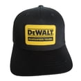thumbnail image 1 of DEWALT Men's Oakdale Patch Trucker Hat (Black/Yellow), 1 of 1