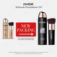thumbnail image 2 of Base de maquillaje AirBrush KYDA Silky #125 Nude Beige, 70 ml, 2 of 9