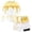 005-Light Yellow, variant on RTKFRFLM Boys Ice Cream Print Swimsuit Long Sleeve Rash Guard and Swim Trunks with Compression Liner Bathing Suit 3-14Y