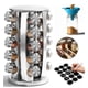 thumbnail image 1 of Especiero Giratorio, 20 Tarros Vidrio Organizador de Especias y Condimentos, 1 of 4
