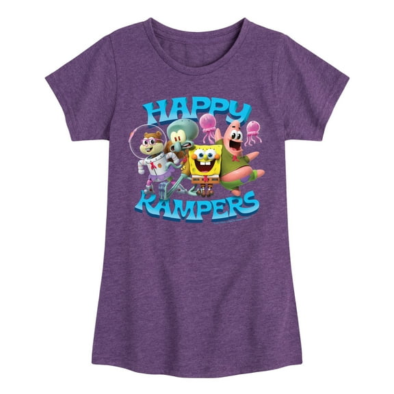 Kamp Koral - Happy Kampers - Toddler & Youth Girls Short Sleeve Graphic T-Shirt