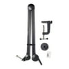 Samson MBA38 38" Microphone Boom Arm Podcast Stand+Pop Filter+Silver ShockMount