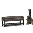 thumbnail image 2 of Simpli Home Cosmopolitan Entryway Storage Bench, 2 of 3