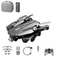 thumbnail image 1 of LED Cámara brillante Cámara Drone COLLPLABLE RECARGABLE AUTOMÁTICA ARENICA AJUSTABLE MODO INALÁMBRICO MODO INDIVIDORIO Quadcopter WiFi Aircraft 1pc Batería Inevent EL006205-01B, 1 of 7