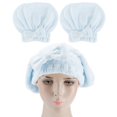 thumbnail image 1 of Toalla para secar el cabello 2 uds toallas de lana Coral absorbentes ANGGREK Otros, 1 of 8