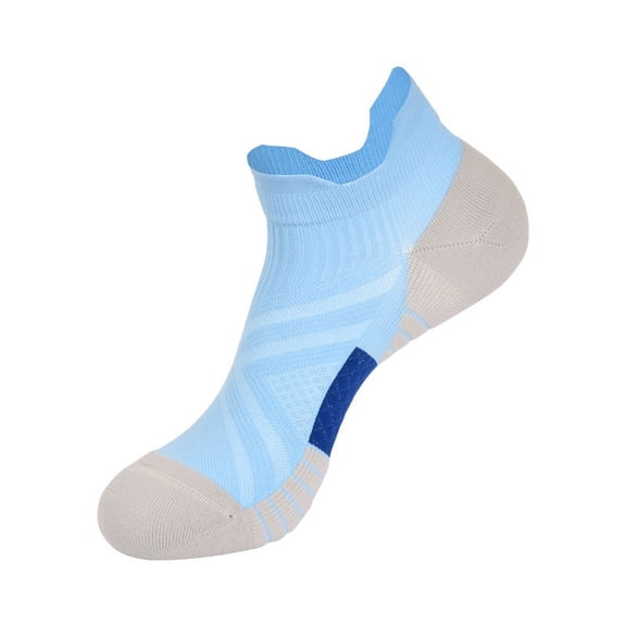 Nvzi-c 6 pairs of No Show Socks Womens and Men Low Cut Ankle Short Anti-slid Athletic Running Novelty Casual Invisible Liner Socks，Blue