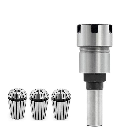 Adaptateur de Collier de Routeur 1/2 Pouce avec 2 Pcs, Utilisé Longtemps
