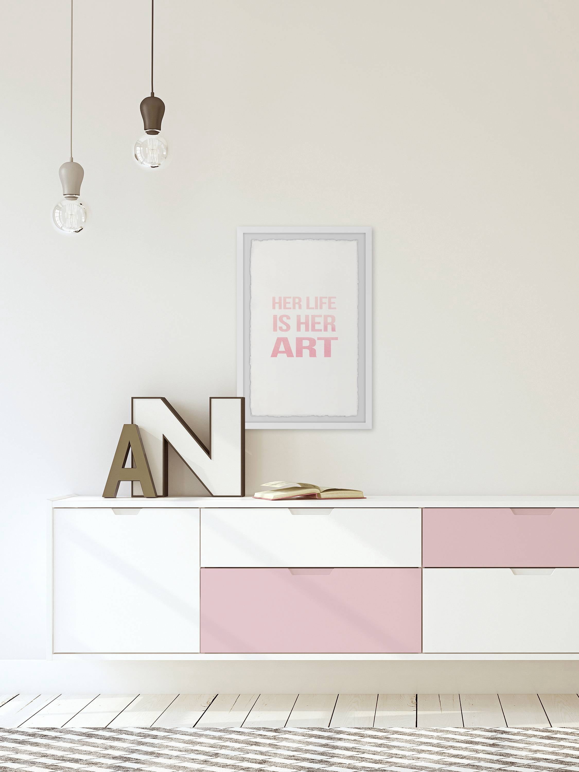Marmont Hill Her Life Is Her Art II Framed Wall Art