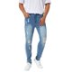 thumbnail image 1 of Txlixc Pantalones vaqueros ajustados para hombres Txlixc moda, 1 of 9