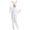 White, variant on Vrotazzy Kids Girls Bunny Animal Stage Jumpsuit Set with Headgear Foot Covers