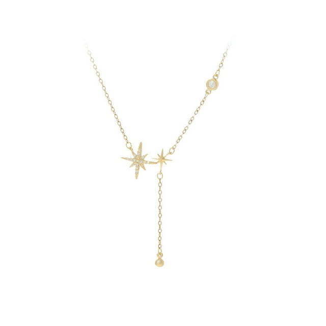 Collar con colgante de estrella Minnieouse de cobre para mujer ajustable