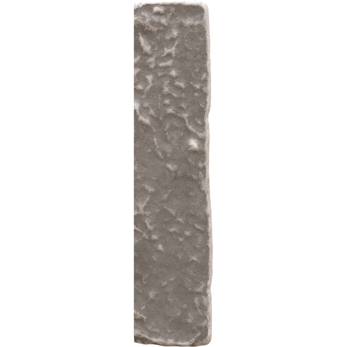 Ekena Millwork 4"W x 3"D x 7 7/8"H Universal Electrical Cover for EverStone Faux Stone Siding Panels, Grey Granite